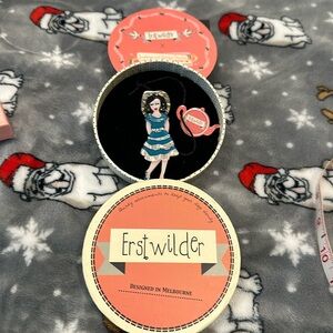 Erstwilder Cowgirl Rockabilly Queen Brooch